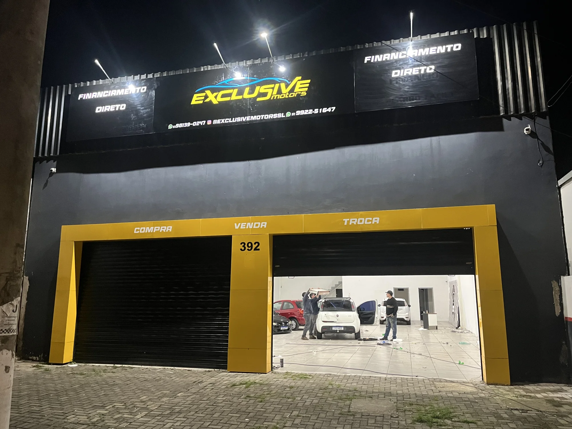 fachada em acm